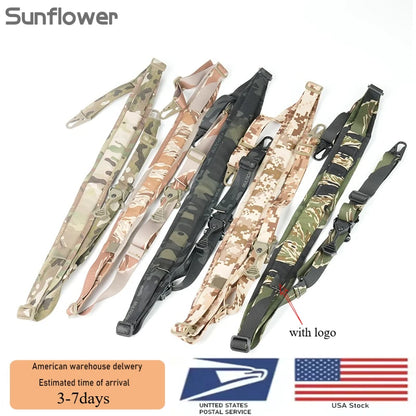 US Warehouse Tactical Nylon Rifle Sling Quick Adjustment 2 Point Padded