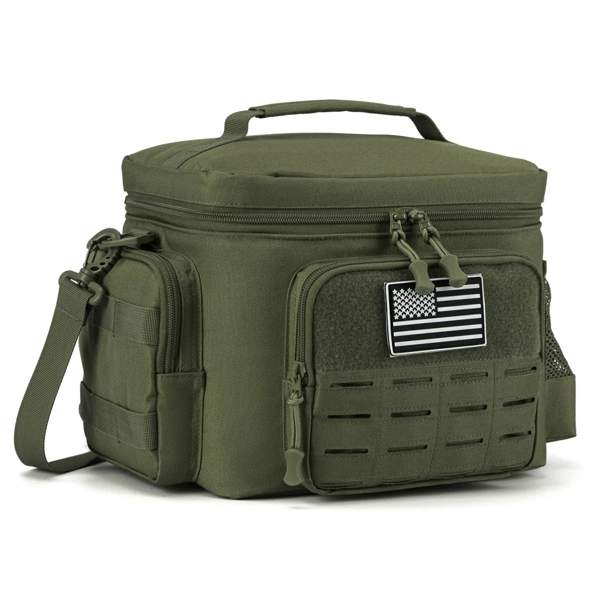 Tactical Lunch Box for Men Outdoor Heavy Duty Lunch Bag Work Leakproof Insulated Durable