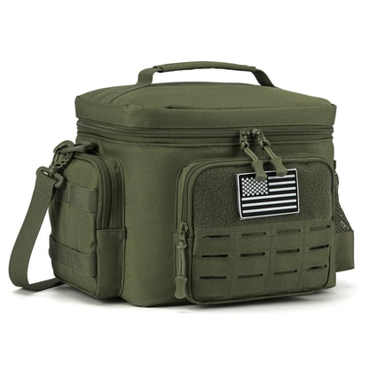 Tactical Lunch Box for Men Outdoor Heavy Duty Lunch Bag Work Leakproof Insulated Durable