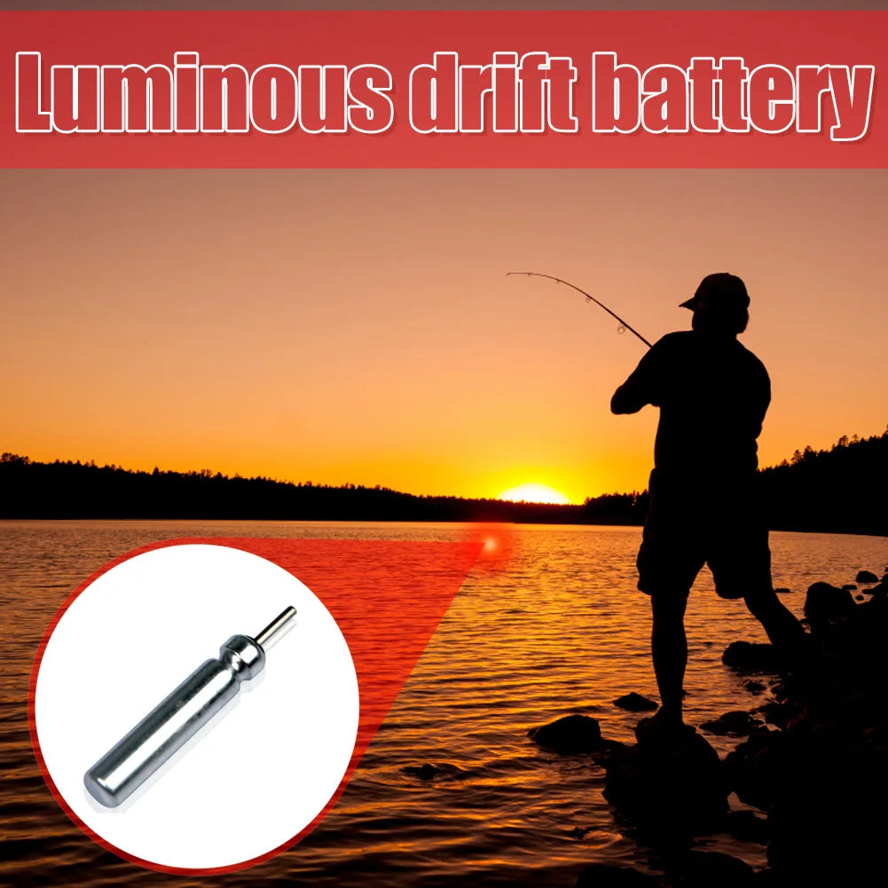 10-100PCS Fishing Floats Battery CR425 Night Fishing Floats Light Luminous 3.6V Electric