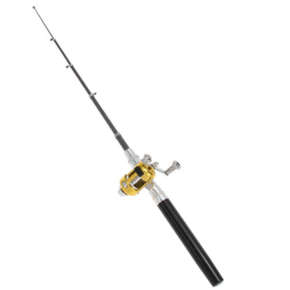 Aluminum Alloy Fishing Rod Pole Reel Multicolor Fishing Tool Pocket Fish Pen