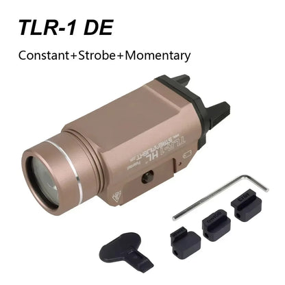 TLR-1 HL TLR1 TLR-7 TLR7 TLR 7X TLR8 Pistol Scout Weapons Light LED Strobe Flashlight for Airsoft G17 Taurus Fit 20mm Rail