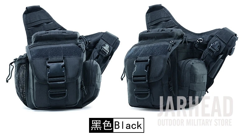 Outdoor Waterproof Durable Men Climbing Chest Shoulder Bag