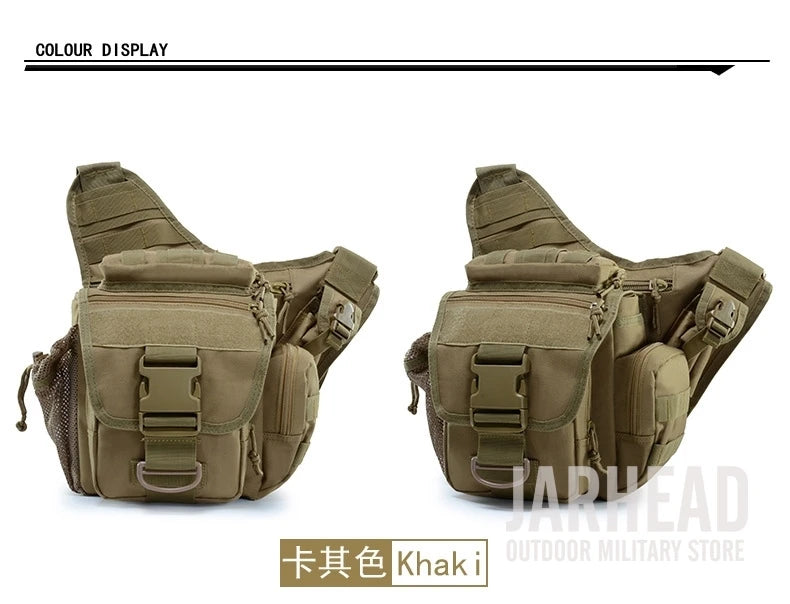 Outdoor Waterproof Durable Men Climbing Chest Shoulder Bag