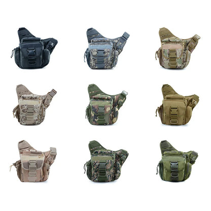 Outdoor Waterproof Durable Men Climbing Chest Shoulder Bag