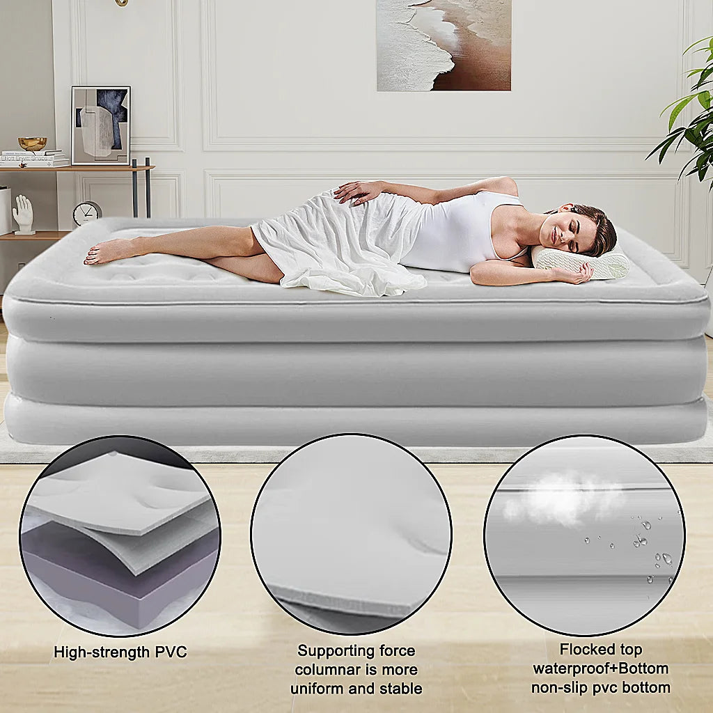 2 Person Built-In Pump Camping Mattress