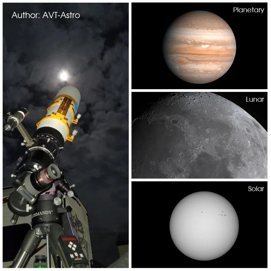 Svbony SV215 Zoom Eyepiece,1.25 Inch 3-8mm,with Parfocal Design,Telescope Accessory