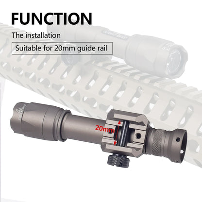 Surefire M600C M600 M300 X300 Ultra Tactical Scout Light Airsoft Rifle Weapons Flashlight Picatinny Mount Hunting for Olight