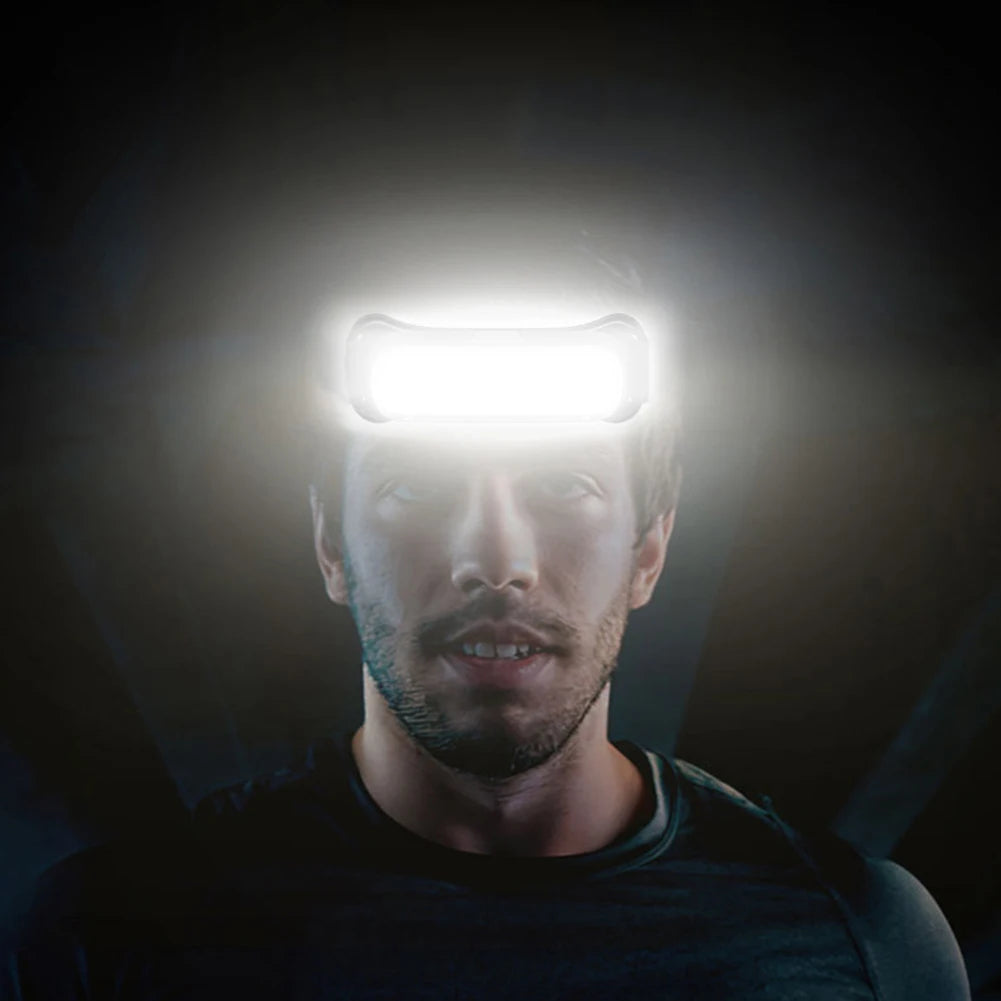 USB Rechargeable LED Headlamp 3 Modes Flashlight Waterproof Head Light Adjustable