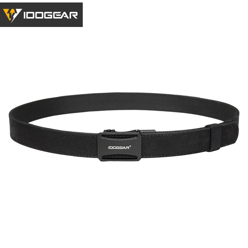 IDOGEAR Tactical Ratchet Belt 1.25” EDC Gun Belt Heavy-Duty Nylon CCW Belts