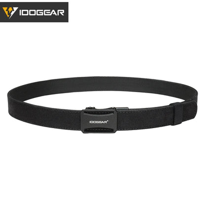 IDOGEAR Tactical Ratchet Belt 1.25” EDC Gun Belt Heavy-Duty Nylon CCW Belts