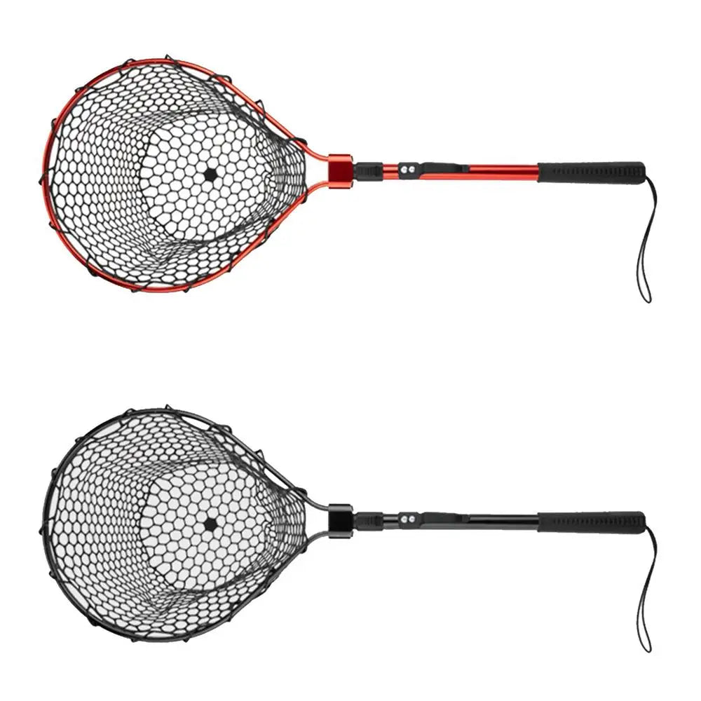 Telescoping Fishing  Net  Folding Fishing Net With Handle