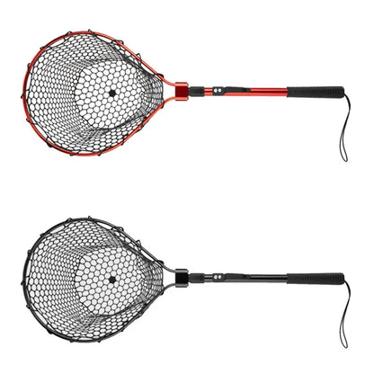 Telescoping Fishing  Net  Folding Fishing Net With Handle