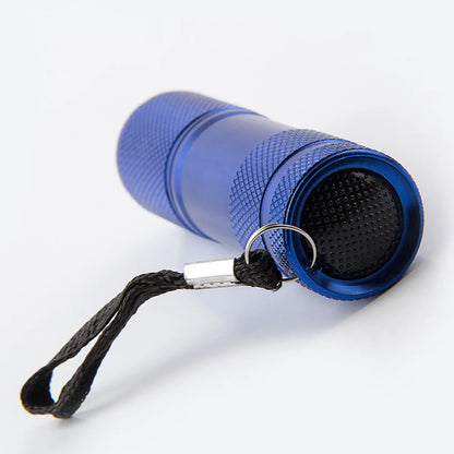 Mini Flashlight with Rope Professional Purple Light