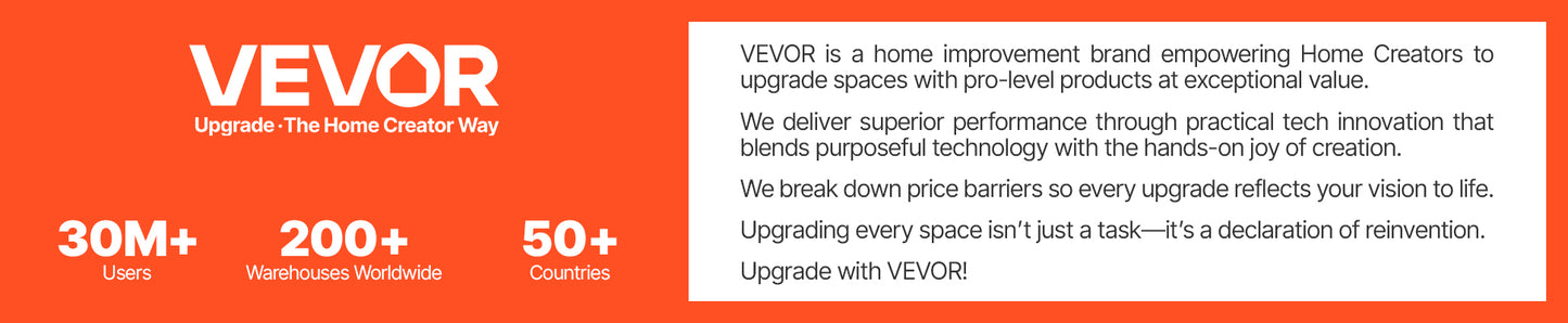 VEVOR 12.7mm Static Climbing Rope 125/150/200ft Outdoor Rock Climbing Rope 30KN Breaking